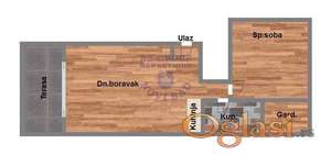 Dvosoban stan u izgradnji na Telepu!