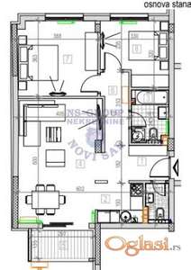 Odličan trosoban stan u izgradnji na Podbari!! 71m2