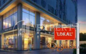 Izdaje se lokal sa galerijom u parku Svetog Save, 46m2