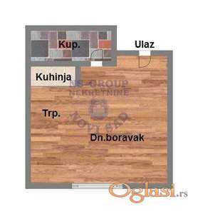 Garsonjera u izgradnji - Petrovaradin, Stari Majur