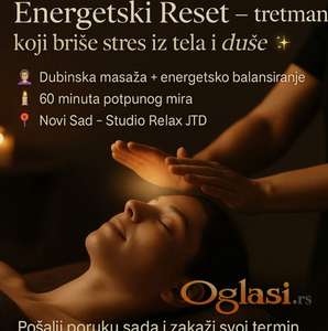 ENERGETSKI RESET TRETMAN