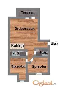 Sjajna ponuda Podbara -73m2