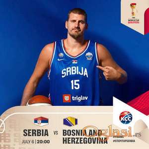 Srbija - Bosna i Hercegovina karte za košarkašku utakmicu 06.07