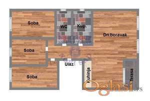 Cetvorosoban,odlican,Klisa