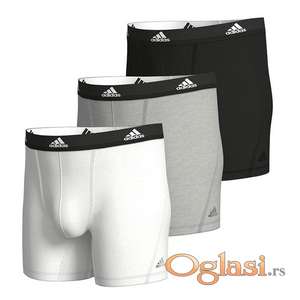 adidas Men's Active Flex Cotton 3-Pack Boxer Shorts - 3 boje