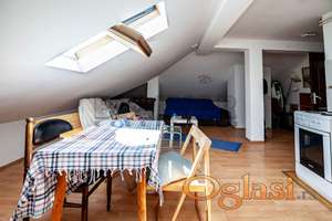 Jednosoban  stan, potkrovlje, V  sprat, Knjaževačka, 48 m2