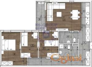 S pdv-om troiposoban Som.Bulevar