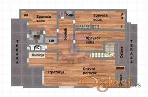 Fantastican stan na Petrovaradinu u izgradnji!