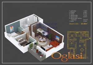 Odlican dvoiposoban stan na Alibegovcu!