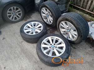 Prodajem alu felne 17 original bmw sa gumama