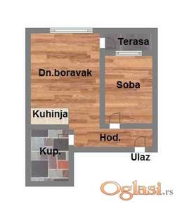 Adice, dvosoban, 44m2