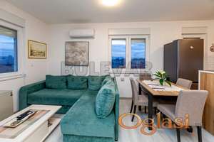 Pantelej,novogradnja, namešten, 43 m2, IV  sprat, lift, terasa  iznad 43 m2, garažno mesto