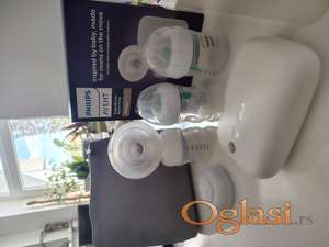 Philips Avent prenosiva pumpica sa dve dodatne flasice