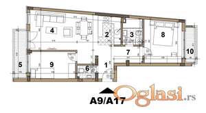 NOVI SAD - PODBARA - 69.48 m2