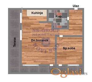 Trosoban stan na Bulevaru Patrijarha Pavla 70m2