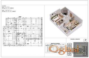 Dvosoban stan 51 m², Telep! Sa pdv-om!
