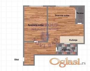 47m2 Dvosoban stan na Miseluku