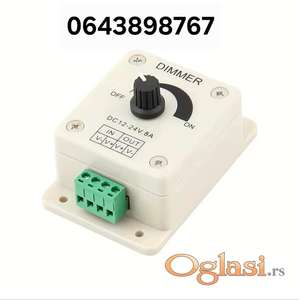 LED Dimer regulator 8A za LED trake