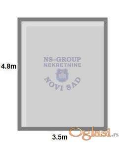 Garazno mesto u suterenu,17m2