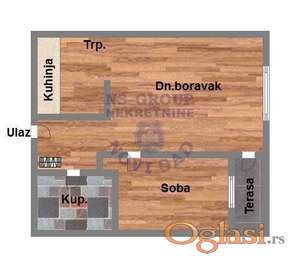 Dvosoban 45m2 Podbara