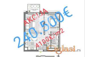 hitna prodaja-cena za pravna lica- BW Sensa 2.0 stan od 58,65m2 ID#1288