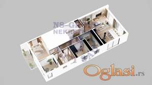 Cetvorosoban stan na Bulevaru Evrope, 172m2