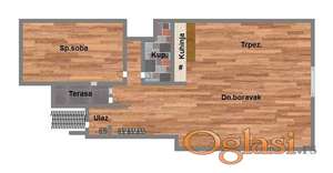 Izuzetan stan na Keju,prelep pogled!