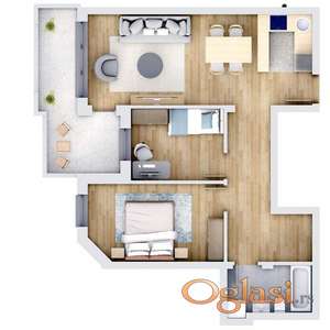 Trosoban LUX- Centar!