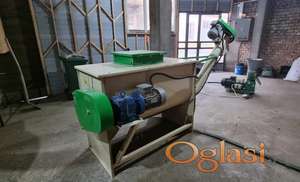 Prodajem ceo pogon za pelet na biomasu