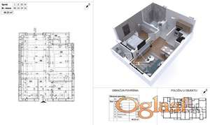 NOVI SAD - AVIJACIJA - 40.00 m2