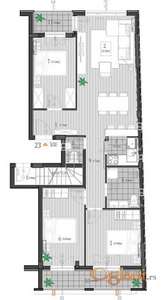 PETROVARADIN, 80 m2, 155450€
