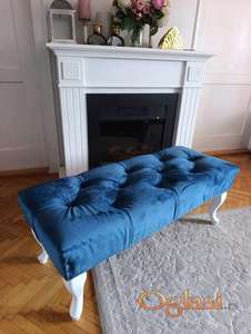 Tabure Chester Lux - Klupa "Denim" (100 x 40)