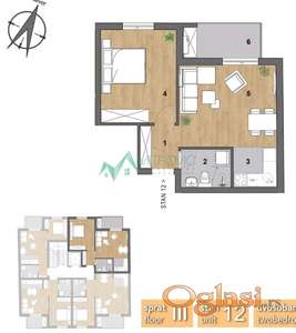 Komforan dvosoban stan na odličnoj lokaciji 