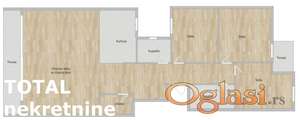 STAN - NOVI SAD - TELEP - 102m2 - 280500 evra