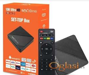 Android TV boks M98 preko 2000 besplatnih kanala