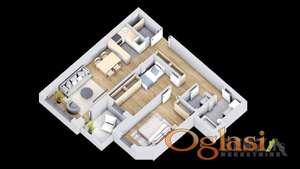 LUKSUZNI STAN U CENTRU, sa PDV-om