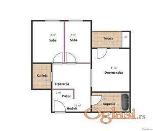 Renoviran dvoiposoban stan - Socijalno