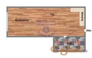 Garsonjera na Telepu,29m2