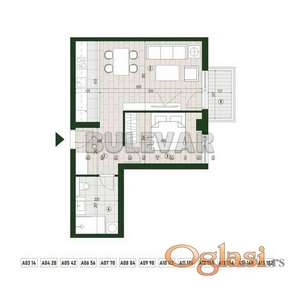 Dvosoban stan u luksuznom stambeno-poslovnom kompleksu