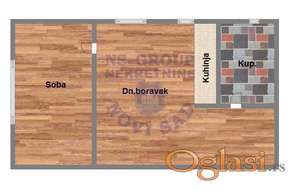 Jednoiposoban stan u Veterniku 30m2