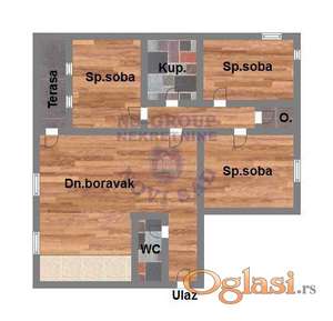 Cetvorosoban stan na Adicama
