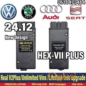 HEX V2 plus OBD2, V24.12.1 za VW Audi Skoda Seat