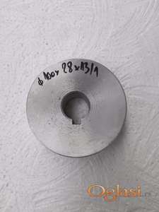 Remenica za motor na kajlu  F 100x28x13/1