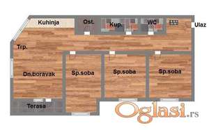 Troiposoban stan na Telepu