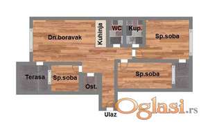 Četvorosoban stan - Adice