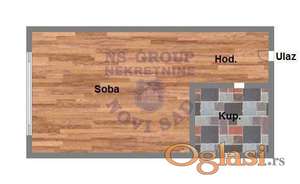 Garsonjera 30m2 Telep