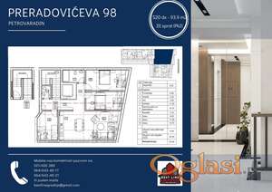 S20 - 93.9 m2 - TROIPOSOBAN DUPLEX U IZGRADNJI! PRERADOVIĆEVA 98 - PETROVARADIN, NOVI SAD!