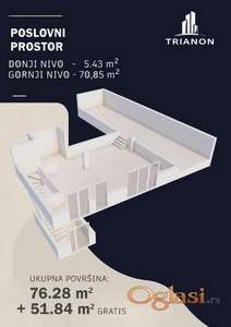 Lokal , Galerija , 128m2 , Temerinski Put 51 , Novogradja