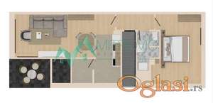 IZUZETNA PRILIKA! Dvosoban stan sa terasom i prelepim pogledom na Dunav po izuzetnoj ceni