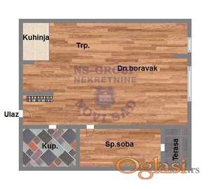 Dvosoban u izgradnji! TOP lokacija!